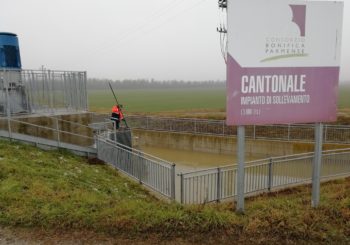 BONIFICA PARMENSE, IMPIANTI IN FUNZIONE E MAESTRANZE A LAVORO PER LA GESTIONE E IL MONITORAGGIO DEI FLUSSI DELLE PIOGGE