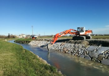 LA BONIFICA PARMENSE INTERVIENE SU TRE CANALI CONTRO IL DISSESTO IDROGEOLOGICO A PROTEZIONE DI 8500 ETTARI DI TERRITORIO