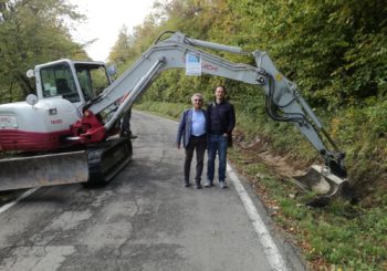TERMINATI I LAVORI DI REGIMAZIONE DELLA STRADA SARIGNANA-RUSINO (NEVIANO)