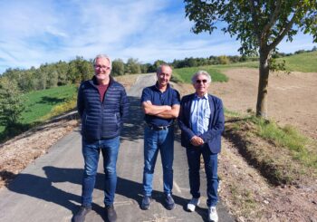 LESIGNANO DE’ BAGNI, VIA CIOLA TORNA IN SICUREZZA GRAZIE ALLA BONIFICA PARMENSE